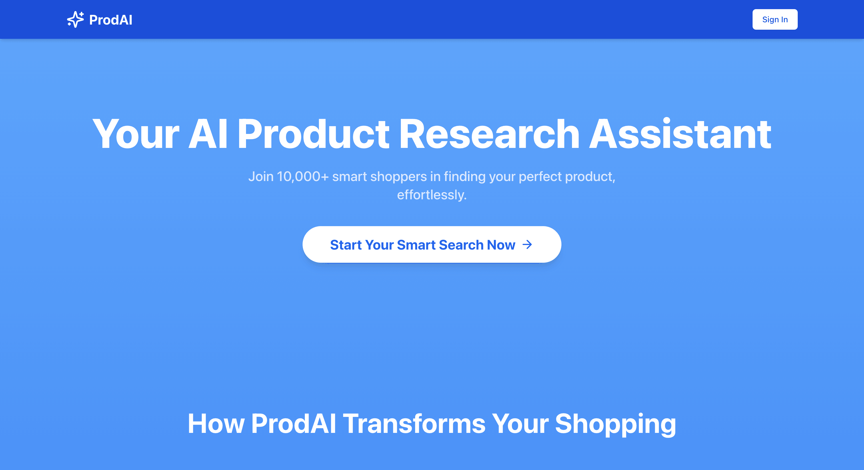AI Product Research Assistant