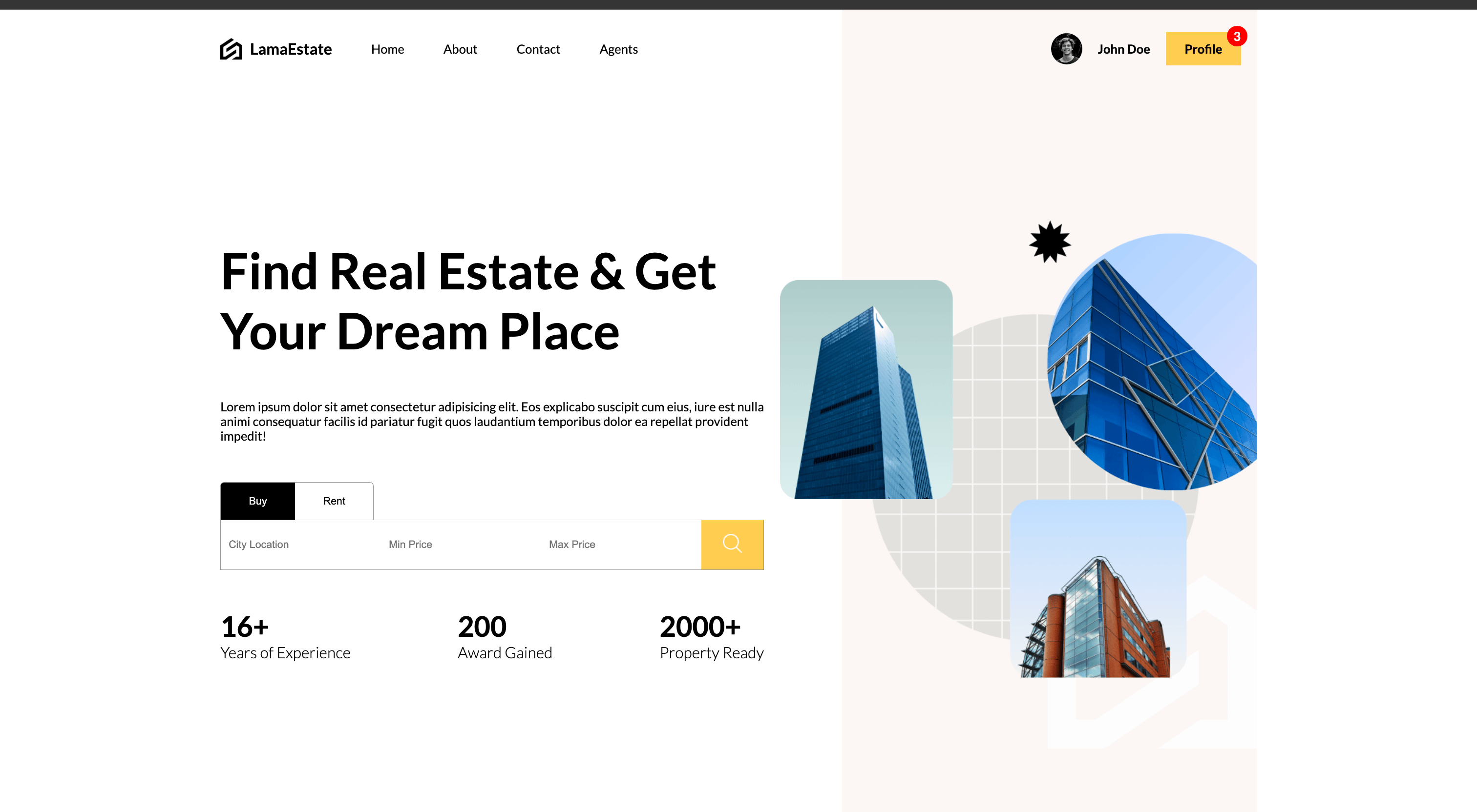 Real Estate Website