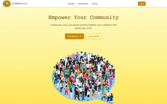 CommUnity — Democratic collaboration with AI mediation